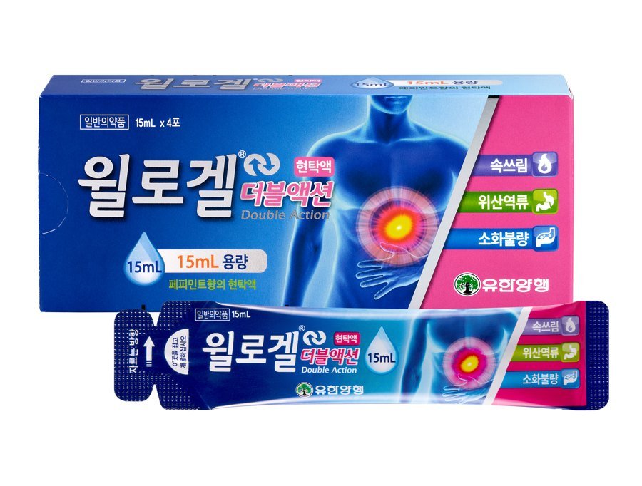윌로겔더블액션현탁액 제품 사진