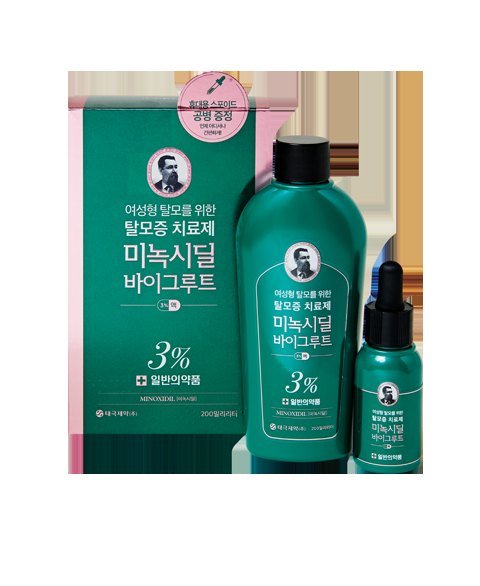 미녹시딜바이그루트액3%(미녹시딜) 제품 사진