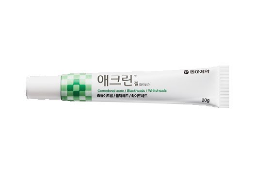 애크린겔(살리실산) 제품 사진