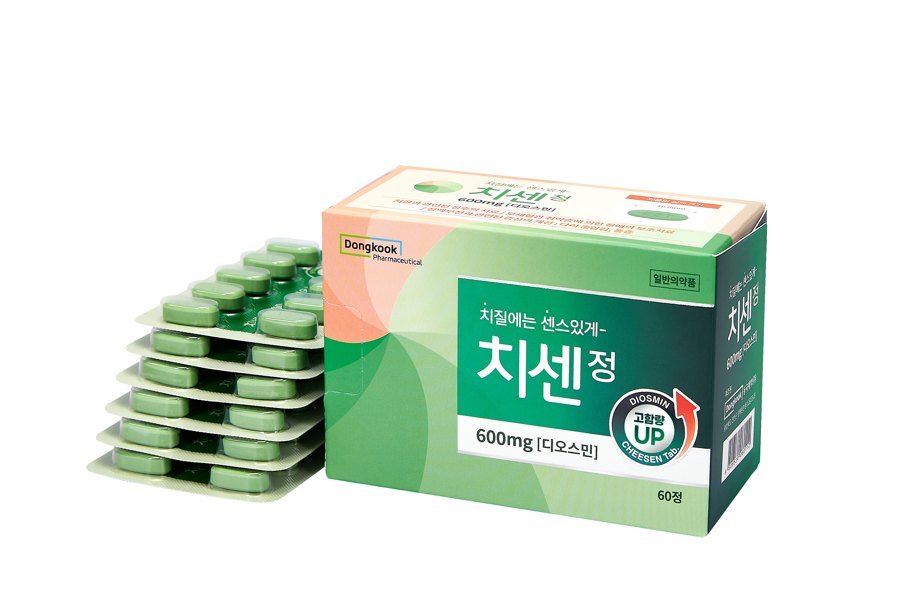 치센정600밀리그램(디오스민) 제품 사진