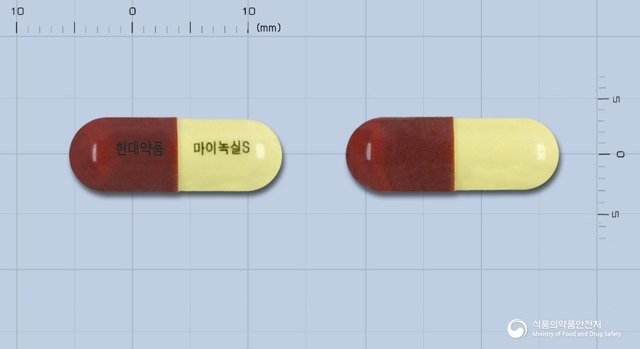 마이녹실에스캡슐 낱알